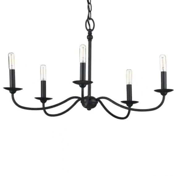 progress-lighting-p400233-031-pacolet-28-in-5-light-textured-black-farmhouse-circle-chandelier-for-dining-room