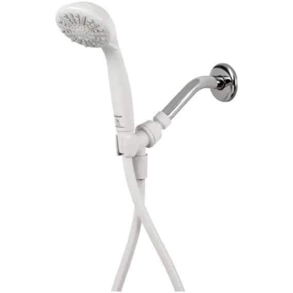 glacier-bay-1002-846-179-8467000hc-3-spray-3-3-in-single-wall-mount-handheld-adjustable-shower-head-in-white