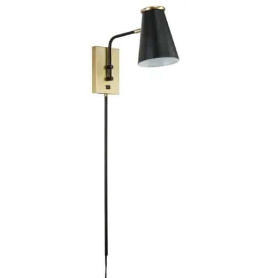 cresswell-bm1571-01-12-875-in-matte-black-and-antique-brass-modern-wall-sconce