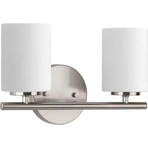 progress-lighting-p2158-09-replay-collection-13-in-2-light-brushed-nickel-etched-white-glass-modern-bathroom-vanity-light