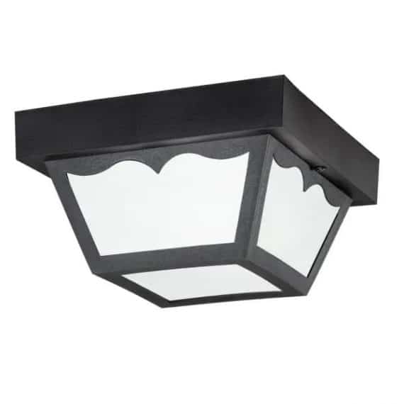 kichler-9320bk-independence-8-5-in-1-light-black-outdoor-flush-mount-outdoor-light-with-frosted-glass-1-pack