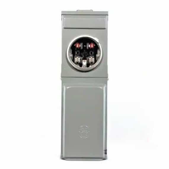 GE GE1LM532SS Metered RV Panel with 50 Amp and 30 Amp RV Receptacles and 20 Amp GFCI Receptacle