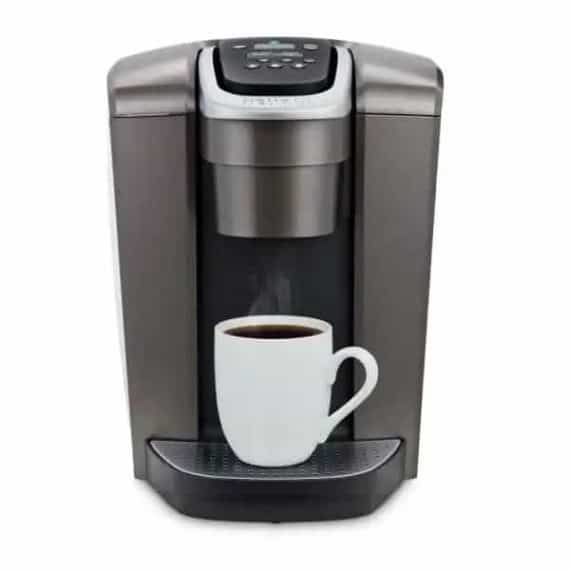 Keurig 5000197490 K-Elite Brushed Slate Single Serve Coffee Maker with Temperature Control
