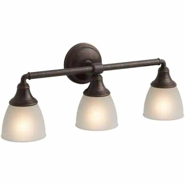 KOHLER K10572BZL Devonshire 3 Light Oil Rubbed Bronze Indoor Bathroom