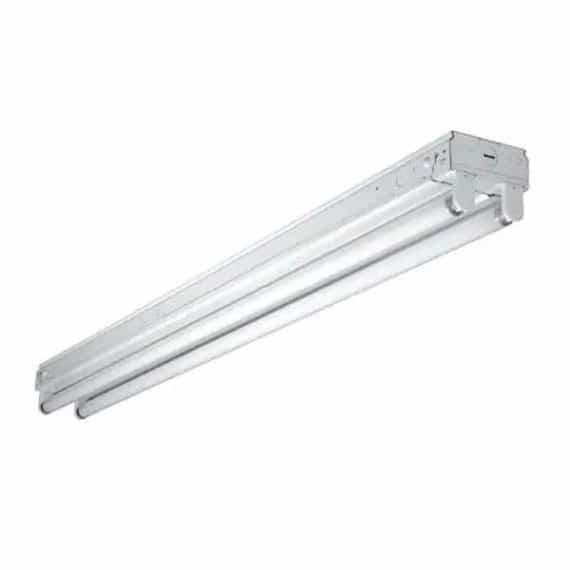 Metalux SSF240 40-Watt 2-Light White 4 ft. Fluorescent Strip Light