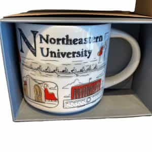 Starbucks Northeastern University Coffee Mug Boston Massachusetts