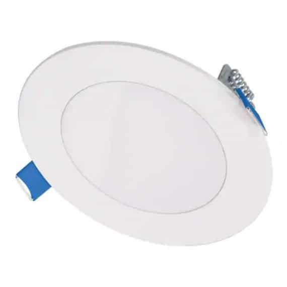 Halo HLBSL4069FS351EMWR HLBSL 4 in. Color Selectable New Construction or Remodel Canless Recessed Integrated LED Kit