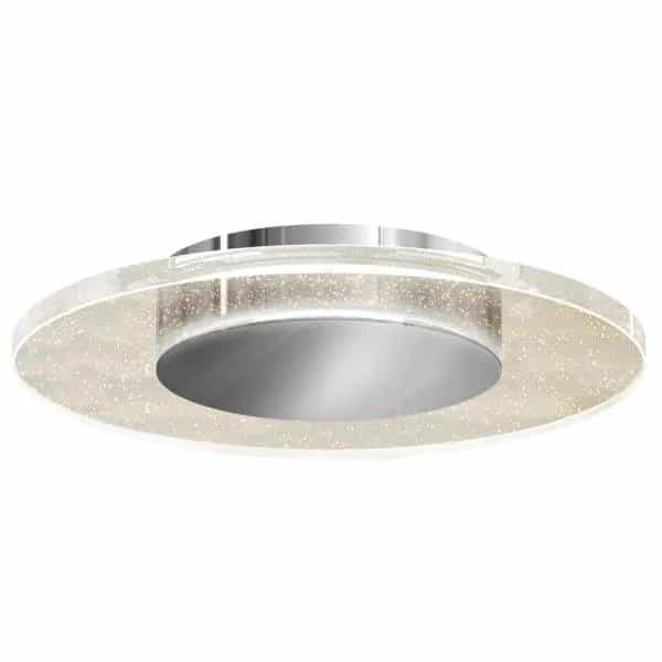 Artika FMEDHD2 Essence Disk 13 in. Chrome Modern LED Flush Mount