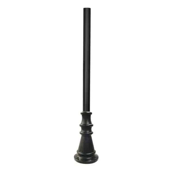 solus-sm6-ncastp-bk-6-ft-black-surface-mount-aluminum-lamp-post-with-cast-aluminum-base-and-decorative-polymer-cover-hardware-included