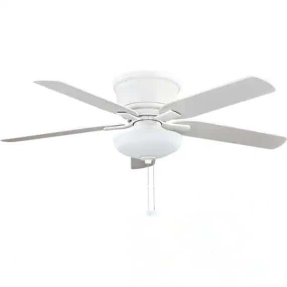 hampton-bay-57288-holly-springs-low-profile-52-in-led-indoor-matte-white-ceiling-fan-with-light-kit