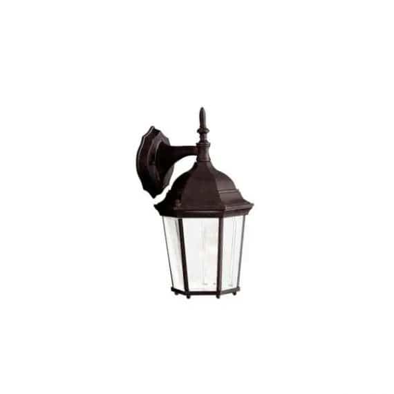 kichler-9650tz-madison-14-5-in-1-light-tannery-bronze-outdoor-light-wall-sconce-with-clear-beveled-glass-1-pack