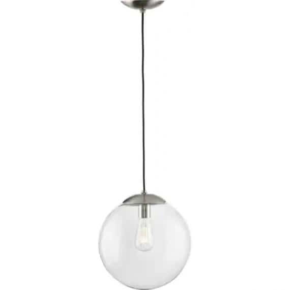 progress-lighting-p500311-009-atwell-1-light-brushed-nickel-clear-glass-globe-modern-large-pendant-hanging-light