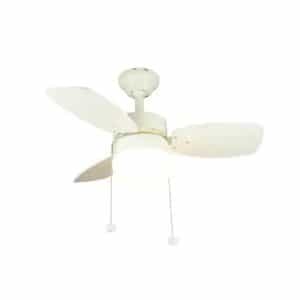 Triplicity DB30TWH-LP 30 in. Indoor White Ceiling Fan with Light