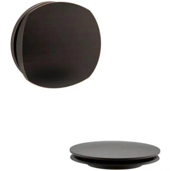 kohler-k-t37391-2bz-pureflo-cable-bath-drain-trim-with-basic-rotary-turn-handle-in-oil-rubbed-bronze