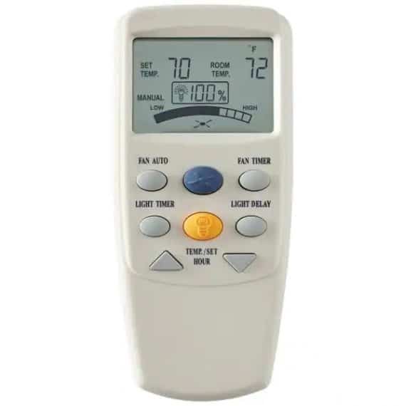 hampton-bay-98001-3-speed-universal-ceiling-fan-thermostatic-remote-control-with-lcd-display