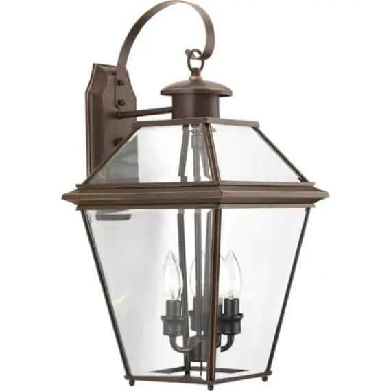 progress-lighting-p6617-20-burlington-collection-3-light-antique-bronze-clear-beveled-glass-new-traditional-outdoor-large-wall-lantern-light