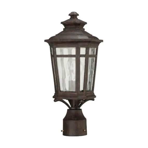 home-decorators-collection-23126-waterton-1-light-outdoor-dark-ridge-bronze-post-mount-lantern