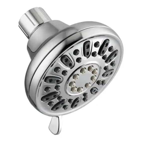 glacier-bay-1006-309-546-4-spray-patterns-with-1-8-gpm-3-5-in-tub-wall-mount-single-fixed-shower-head-in-chrome