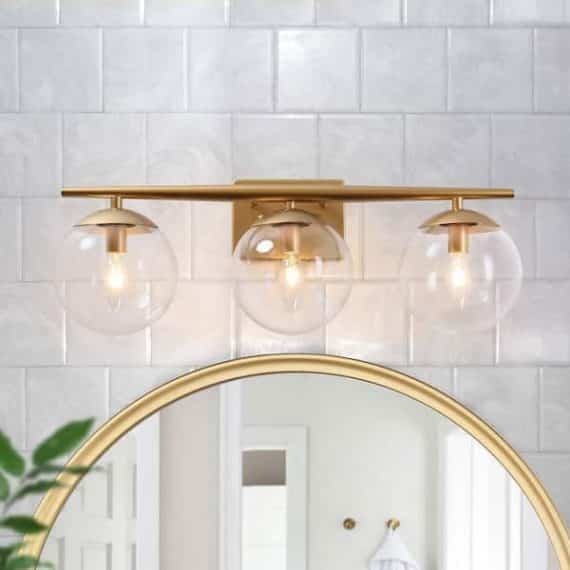 uolfin-q36nnbhd2359186-modern-gold-bathroom-vanity-light-3-light-farmhouse-brass-wall-sconce-with-clear-globe-glass-shades