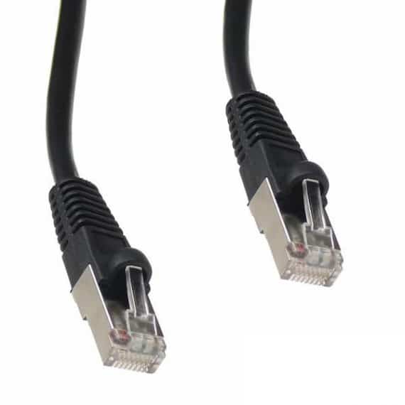ntw-345-s6-100bk-100-ft-cat6-snagless-shielded-stp-network-patch-cable-black