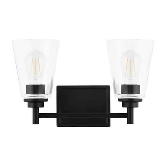 hampton-bay-hb3680-43-15-in-wakefield-2-light-matte-black-modern-vanity-light-with-clear-glass-shades