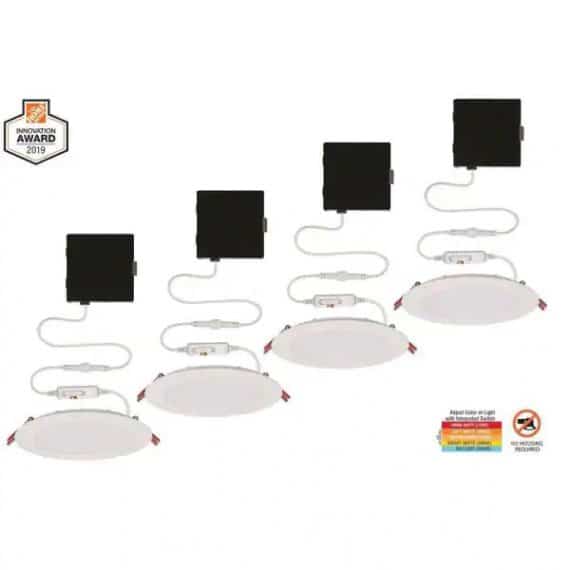 commercial-electric-91478-ultra-slim-6-in-color-selectable-new-construction-and-remodel-canless-recessed-integrated-led-kit-4-pack