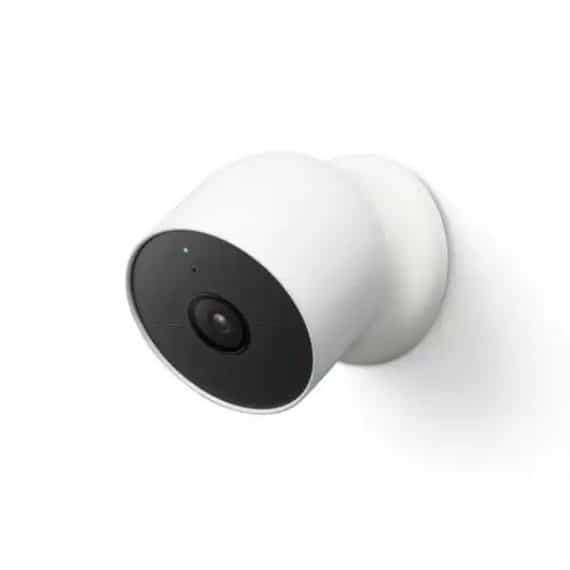 Google GA01317-US Nest Cam (Battery) - Indoor and Outdoor Wireless Smart Home Security Camera