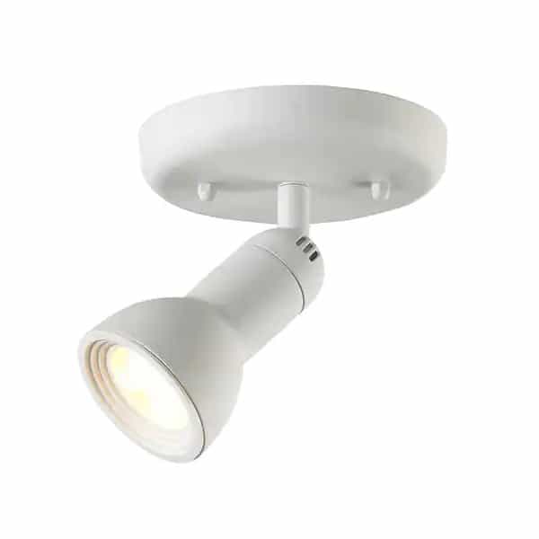 Hampton Bay 805219 5 in. 1Light White Round Integrated LED Multi