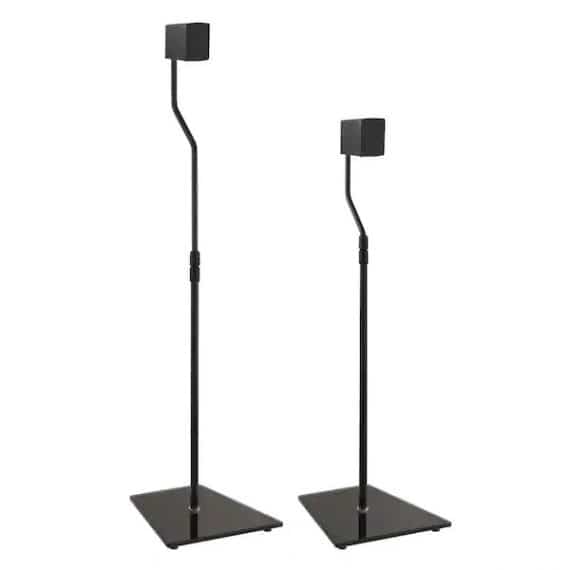 avf-eak85b-a-black-glass-speaker-floor-stand-set-of-2