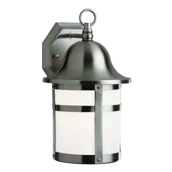 bel-air-lighting-4581-bn-thomas-2-light-brushed-nickel-outdoor-wall-light-sconce-lantern-with-white-frosted-glass