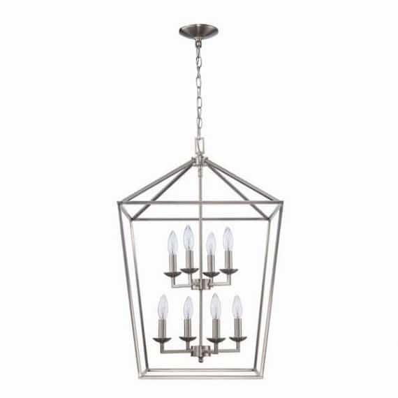 home-decorators-collection-86201-bn-weyburn-8-light-brushed-nickel-caged-farmhouse-chandelier-for-dining-room-lantern-kitchen-light