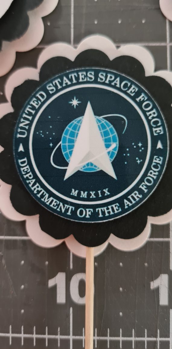 space-force-cupcake-toppers-12-personalized-birthday-party-retirement-boot-camp