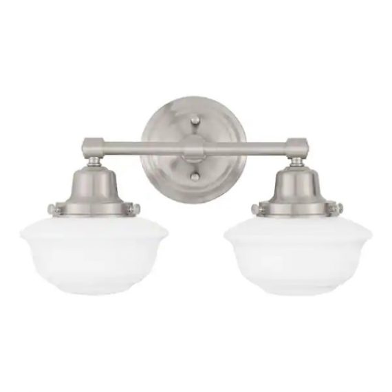 hampton-bay-kfn1302ax-01-bn-belvedere-park-16-in-2-light-brushed-nickel-farmhouse-bathroom-vanity-light-with-frosted-opal-glass-shades