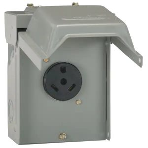 Midwest Electric Products U013P 30 Amp Temporary RV Power Outlet