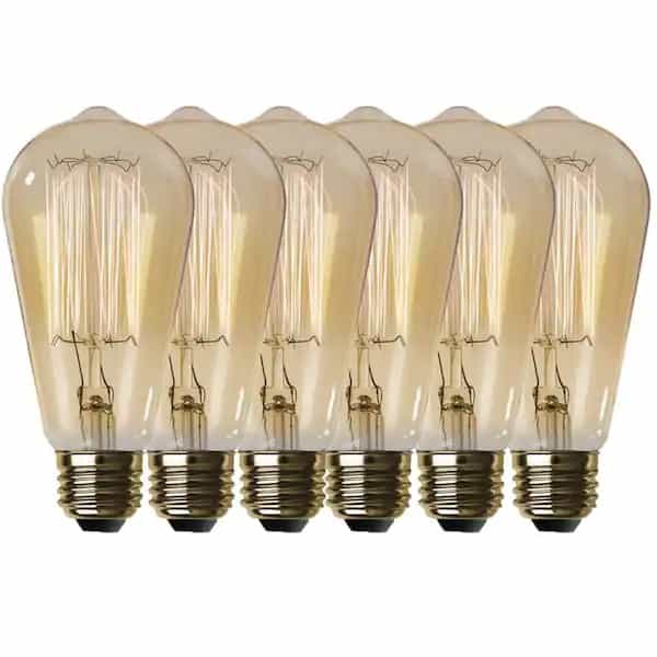 feit-electric-60st19-6-60-watt-st19-dimmable-cage-filament-amber-glass-e26-incandescent-vintage-edison-light-bulb-warm-white-6-pack
