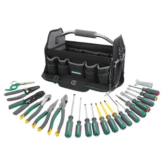 commercial-electric-ce180607-22-piece-electricians-tool-set
