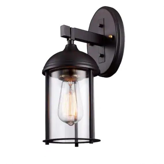 bel-air-lighting-50230-rob-blues-13-5-in-1-light-oil-rubbed-bronze-and-antique-gold-outdoor-wall-light-sconce-lantern
