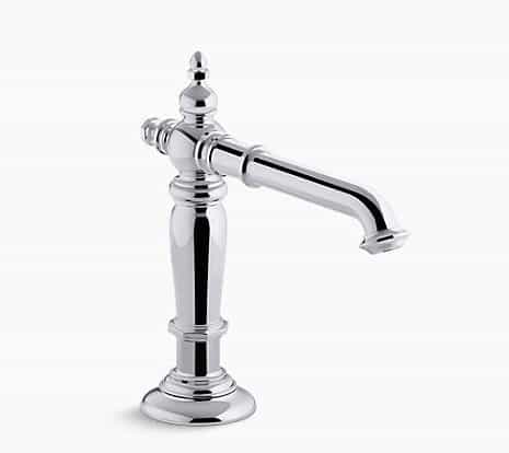 kohler-k-72760-cp-artifacts-bathroom-sink-faucet-spout-with-metal-pop-up-drain-assembly