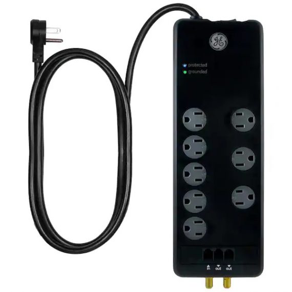 ge-14095-8-outlet-advanced-surge-protector-with-phone-and-cable-protection