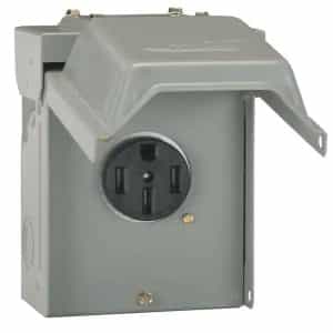 Midwest Electric Products U054P 50 Amp Temporary RV Power Outlet