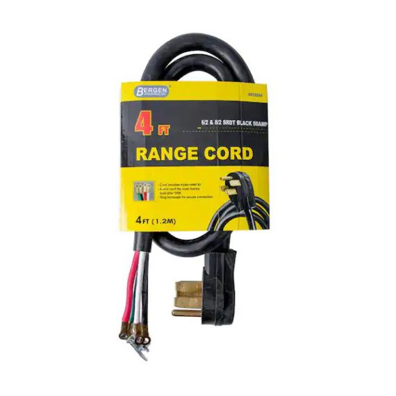 bergen-industries-r628204-4-ft-4-wire-oven-range-replacement-cord-black