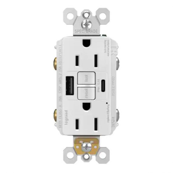legrand-1597trusbacwc4-radiant-15-amp-125-volt-tamper-resistant-self-test-gfci-duplex-outlet-with-type-a-c-usb-white