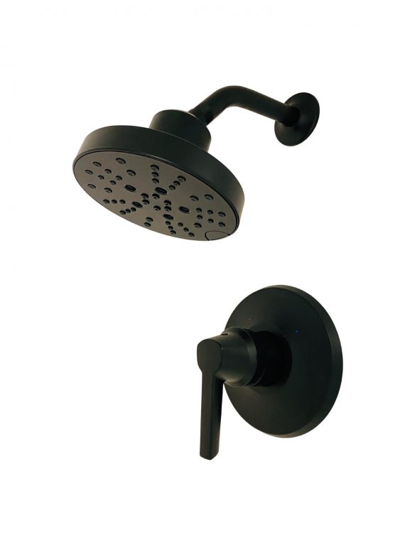 delta-t14272-bl-galeon-1-handle-wall-mount-shower-trim-kit-in-matte-black-with-h2okinetic-valve-not-included