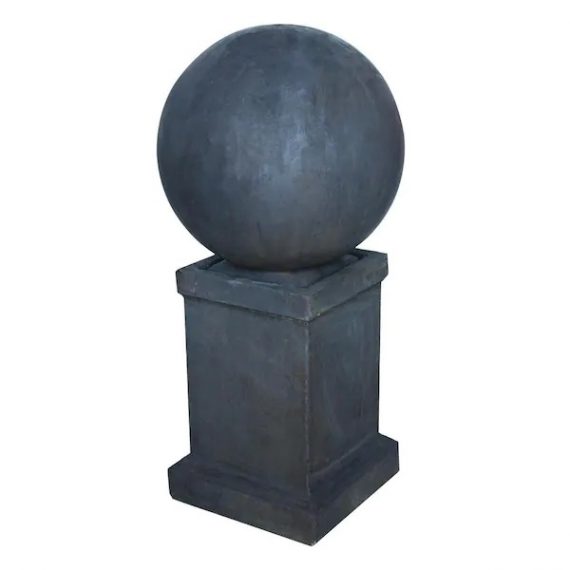 classic-home-and-garden-11031-bu-surrey-sphere-waterfall-fountain-burnt-umber-1-piece