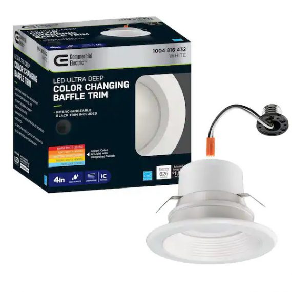 commercial-electric-53802101-4-in-selectable-integrated-led-recessed-trim-downlight-30-configurations-in-one-fixture-high-ceiling-output-dimmable
