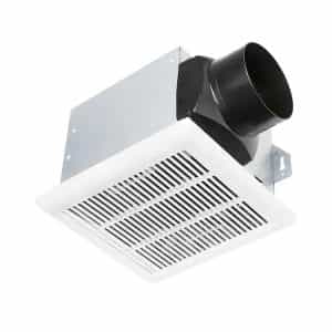 Hampton Bay BPT13-14D 80 CFM Ceiling Mount Roomside Installation Bathroom Exhaust Fan