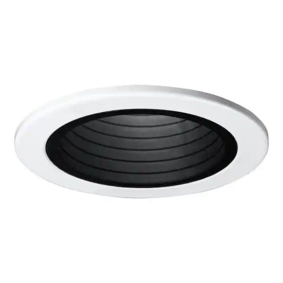 halo-4001bb-e26-series-4-in-black-recessed-ceiling-light-plastic-step-baffle-with-white-trim-ring