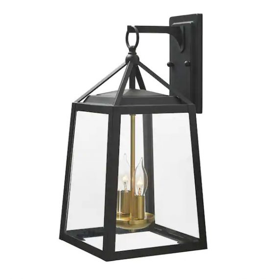 home-decorators-collection-l-19905bkbrass-blakeley-transitional-2-light-black-and-brass-hardwired-outdoor-wall-lantern-sconce-with-beveled-glass