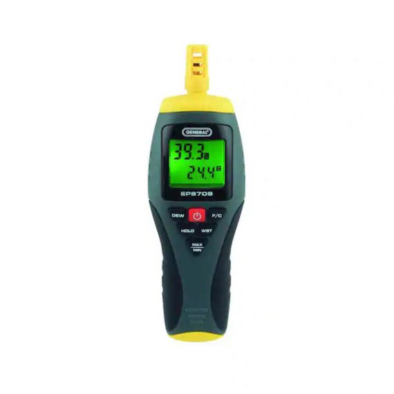 general-tools-ep8709-digital-thermo-hygrometer-psychrometer-for-ambient-temperature-relative-humidity-dew-point-and-wet-bulb-temperature