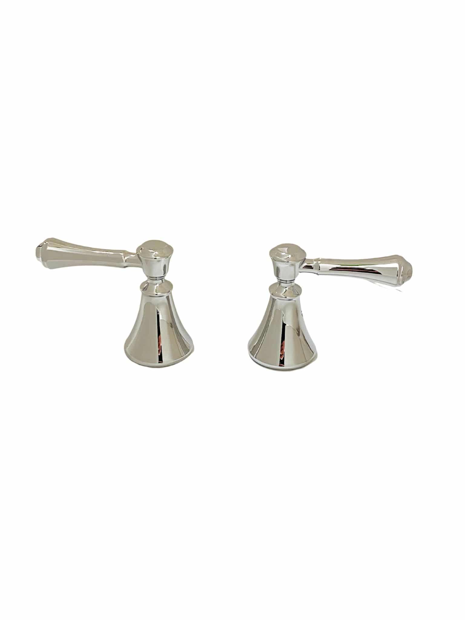 Delta H297 Cassidy Set of Two Lever Handles for Bathroom Faucet